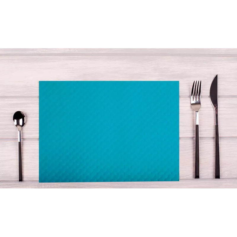 PROnappe 500 tafelmatten Tiss Lack turquoise 30,0 x 40,0 cm