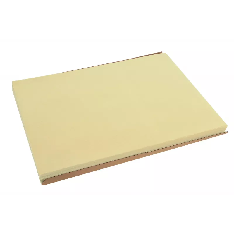 PROnappe wegwerp-tafelmat 400 x 300 mm ivoor geëmbosseerd licht satijnpapier