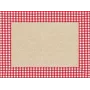 PROnappe 400 placemat Leinen Vichy veelkleurig 30,0 x 40,0 cm