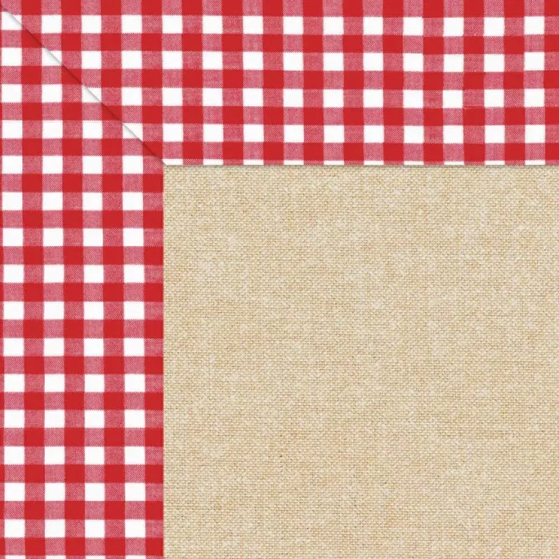 PROnappe 400 placemat Leinen Vichy veelkleurig 30,0 x 40,0 cm