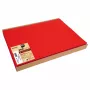 PROnappe wegwerp-tafelmat Spunbond 400 x 300 mm rood van Spunbond PP-materiaal 50 g/m²