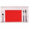 PROnappe wegwerp-tafelmat Spunbond 400 x 300 mm rood van Spunbond PP-materiaal 50 g/m²