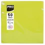PROnappe servetten kiwigroen 2-laags 20,0 x 20,0 cm 50 stuks