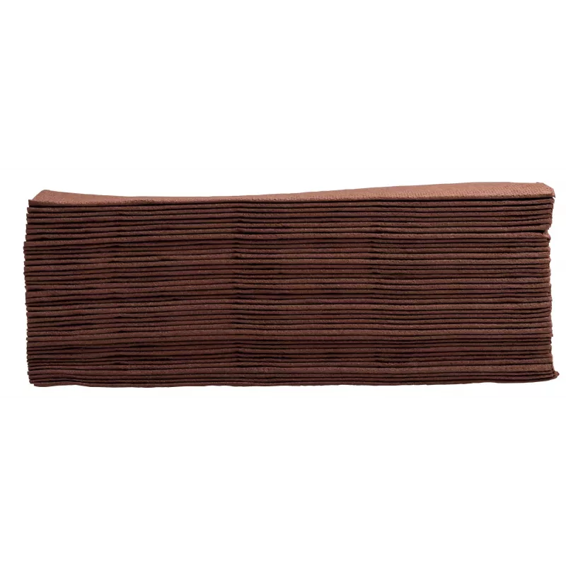 PROnappe servetten bruin 2-laags 19,0 x 19,0 cm 40 stuks