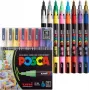 Faber-Castell UNI PC-3M Paint Marker set - 16 gemengde kleuren