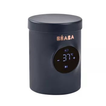Beaba Milk Nomad Night Blue draagbare flessenwarmer & mixer 2-in-1