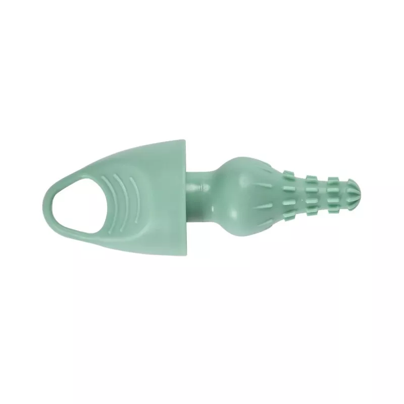 Beaba siliconen fles- en speenborstel Sage Green
