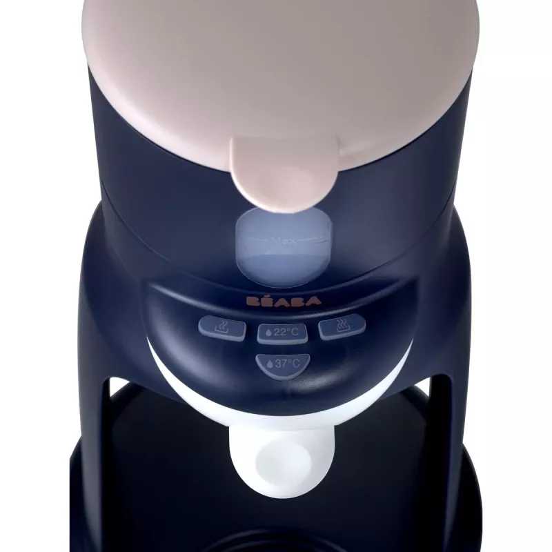 Beaba Bib'expresso 2-in-1 babyflessen- en voedselbereidingssysteem, nachtblauw