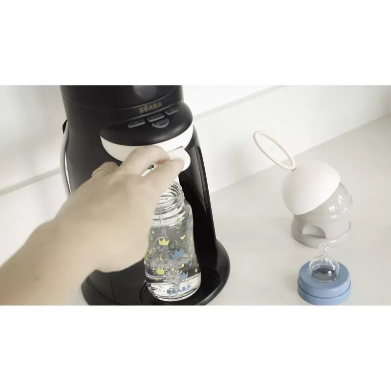 Beaba Bib'expresso 2-in-1 babyflessen- en voedselbereidingssysteem, nachtblauw