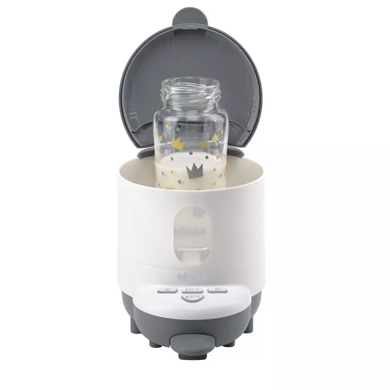Beaba Bib'expresso 2-in-1 babyvoedingmaker & flessenwarmer wit
