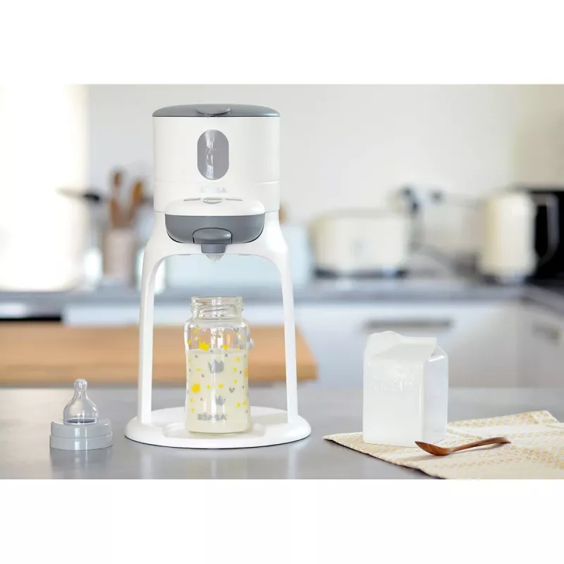 Beaba Bib'expresso 2-in-1 babyvoedingmaker & flessenwarmer wit