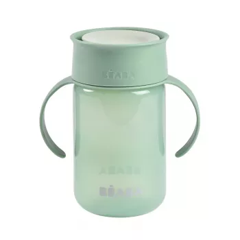 Beaba 360° trainingsbeker 200 ml sage green