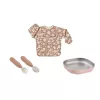 Beaba First Meals 3-in-1 geschenkset (bord, bestekset, slab) Savannah Bloom
