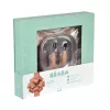 Beaba First Meals 3-in-1 geschenkset (bord, bestekset, slab) Savannah Bloom