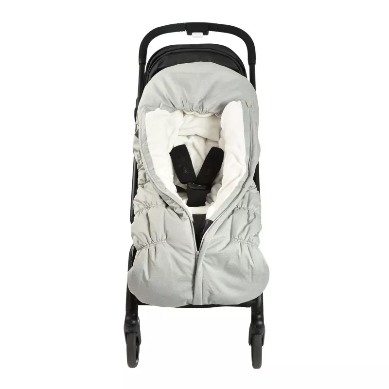 Beaba winterslaapzak voor kinderwagen 6-24 maanden grijs gemêleerd