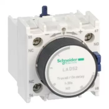 APC Schneider Electric LADS2 hulpschakelblok, 2 NO, schroefklem, wit