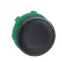 Schneider Electric ZB5AA2 vlakke drukknopkop, zwart, 22 mm, Harmony XB5