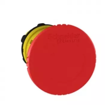 Schneider Electric ZB5AS844 noodstop-schakelaar, 40 mm paddenstoelkop, rood, kunststof, IP69K