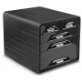 CEP Office Solution Smoove bureau-ladebox DIN A4 zwart 5 laden