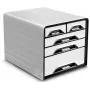 CEP Office Solution Smoove ladebox zwart/wit DIN A4 met 5 laden