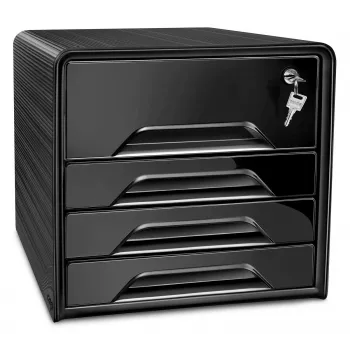 CEP Office Solution Smoove Secure ladebox zwart DIN A4 4 laden