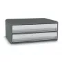 CEP Office Solution MoovUp ladebox lichtgrijs DIN A4 liggend met 2 laden