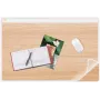 CEP Office Solution bureaumat kunststof wit/beuken 65x50 cm