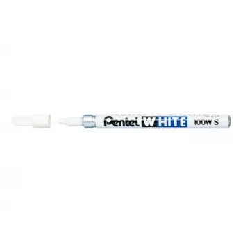 Pentel permanente marker - wit - pigmentinkt - ronde punt 2,0 mm
