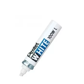 Pentel White Marker - Zilver