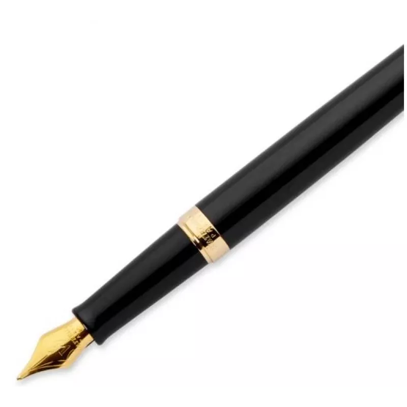 WATERMAN Hémisphère balpen - blauw gelakt - chroomaccenten - medium punt - blauwe inkt