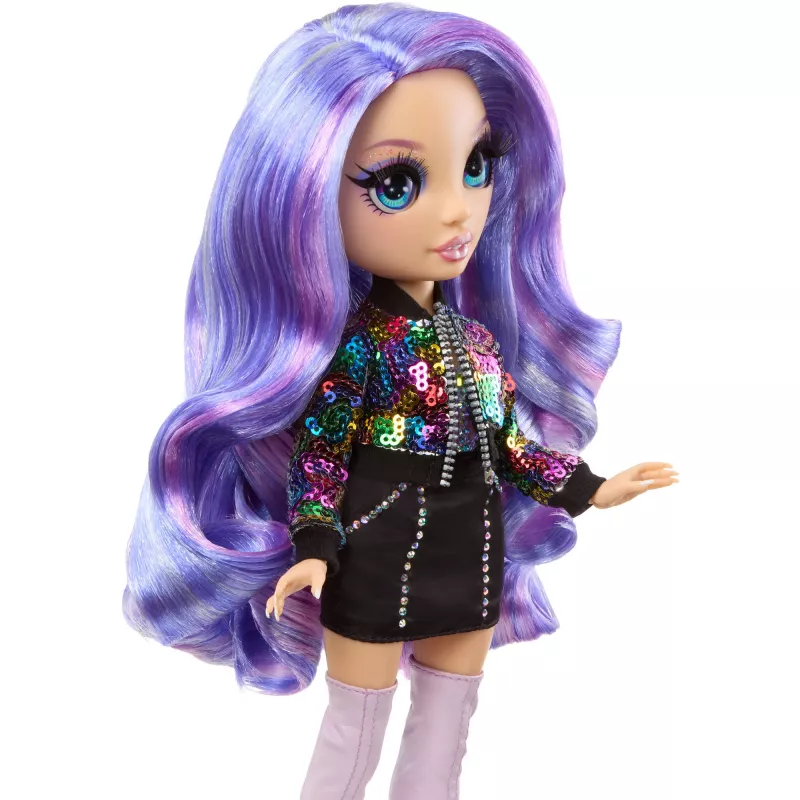 MGA Rainbow High Violet Willow fashionpop met 2 outfits en accessoires