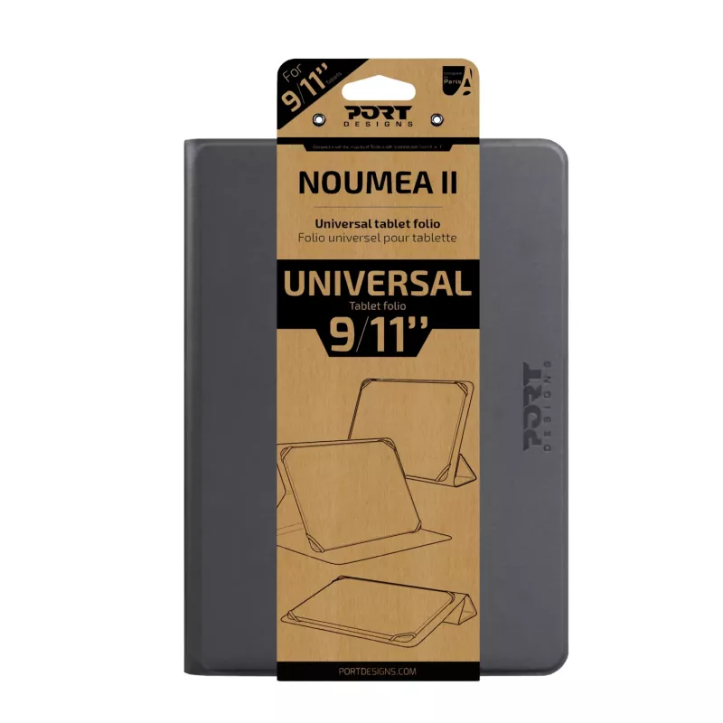 PORT Designs Noumea II universele tablethoes 9-11 inch grijs