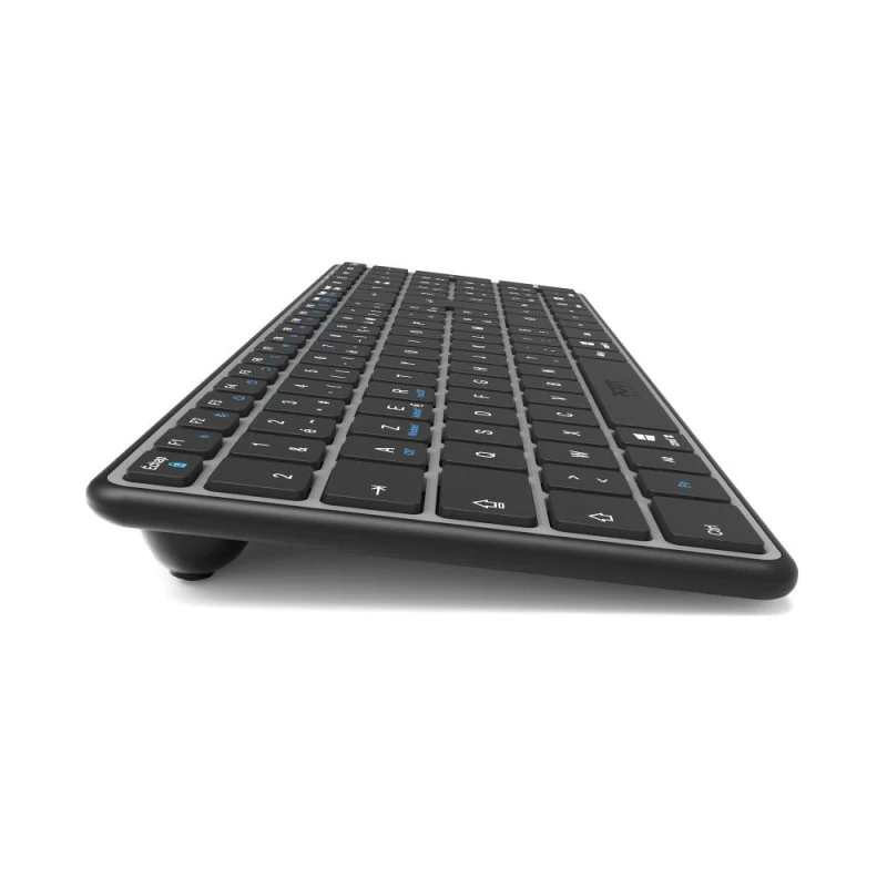 PORT Designs FR - toetsenbord Compact Pro oplaadbaar Bluetooth AZERTY zwart