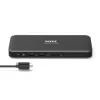 PORT Designs USB-C Office Dock - 3x 4K EU schroefkabel