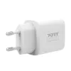 PORT Designs PORT Connect wandlader 20W USB-C PD met opbergtas wit