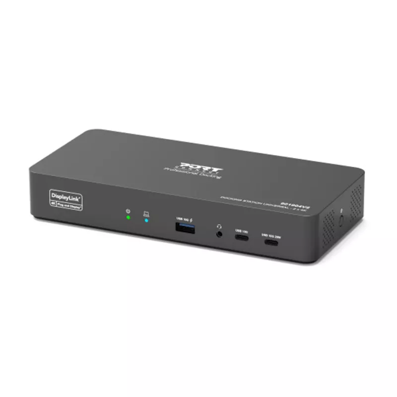 PORT Designs universeel USB-C dockingstation met 2x 4K-displayondersteuning