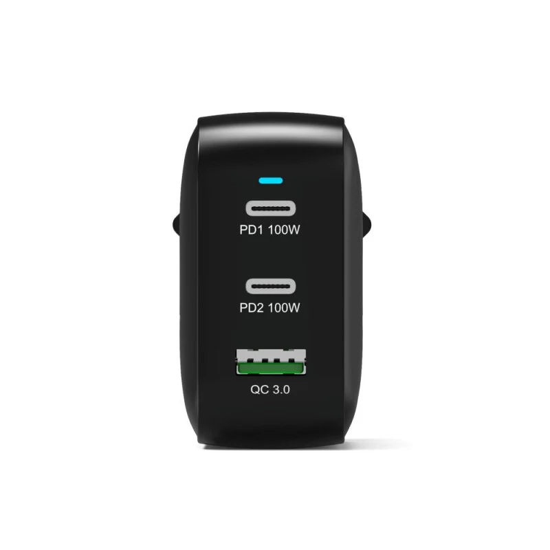 PORT Designs wandlader Type C PD 100W GaN+ C naar C-kabel 2M EU