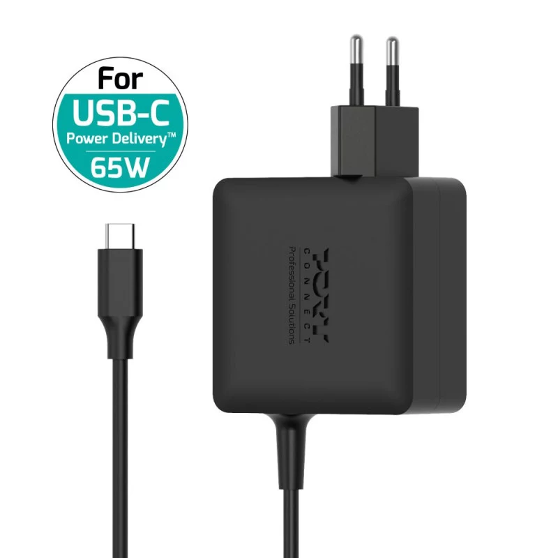 PORT Designs GaN 65W USB-C voeding EU-stekker