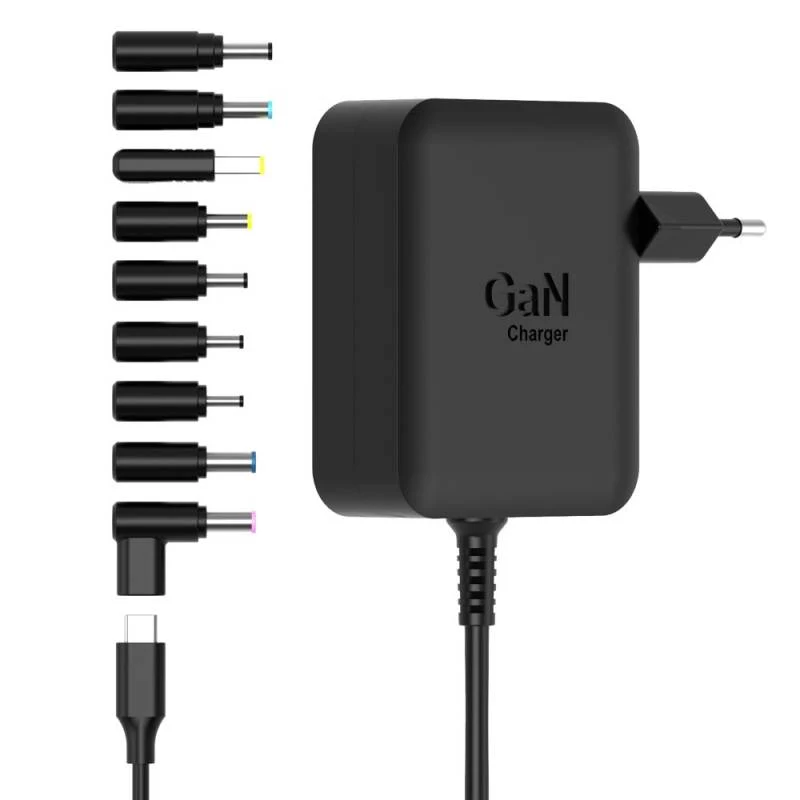 PORT Designs GaN 100W universele wandlader EU-stekker - zwart