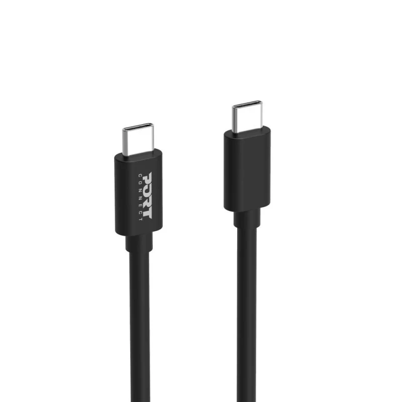 PORT Designs 2-poorts GaN USB-C/A-adapter 4-in-1 65W oplader zwart