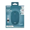 PORT Designs 900545 dubbelhandige optische RF-draadloze muis 1600 DPI blauw
