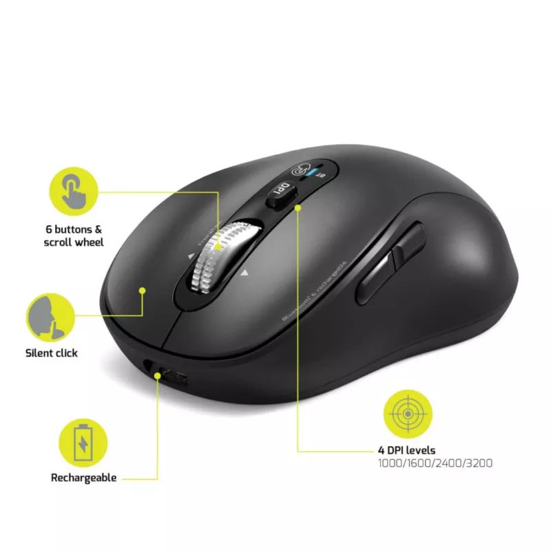PORT Designs PORT Connect Professional EXPERT oplaadbare draadloze muis