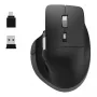 PORT Designs PORT Connect Professional ULTIMATE draadloze oplaadbare muis - optisch - 6 knoppen - 2,4 GHz, Bluetooth - USB-ontvanger