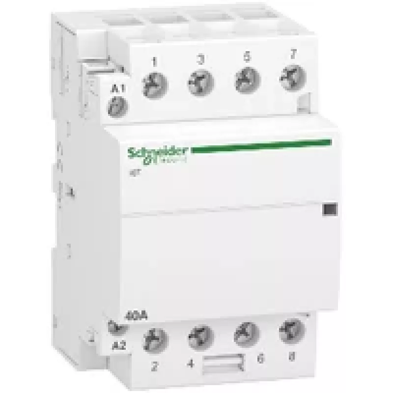 APC Schneider Electric A9C20844 impulsrelais, 2-polig, 40 A, 230-240 V AC, DIN-rail, meerkleurig