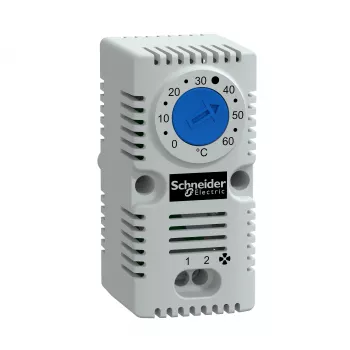 APC NSYCCOTHO thermostaat voor schakelkasten, NC, 0-60°C, DIN-rail, grijs