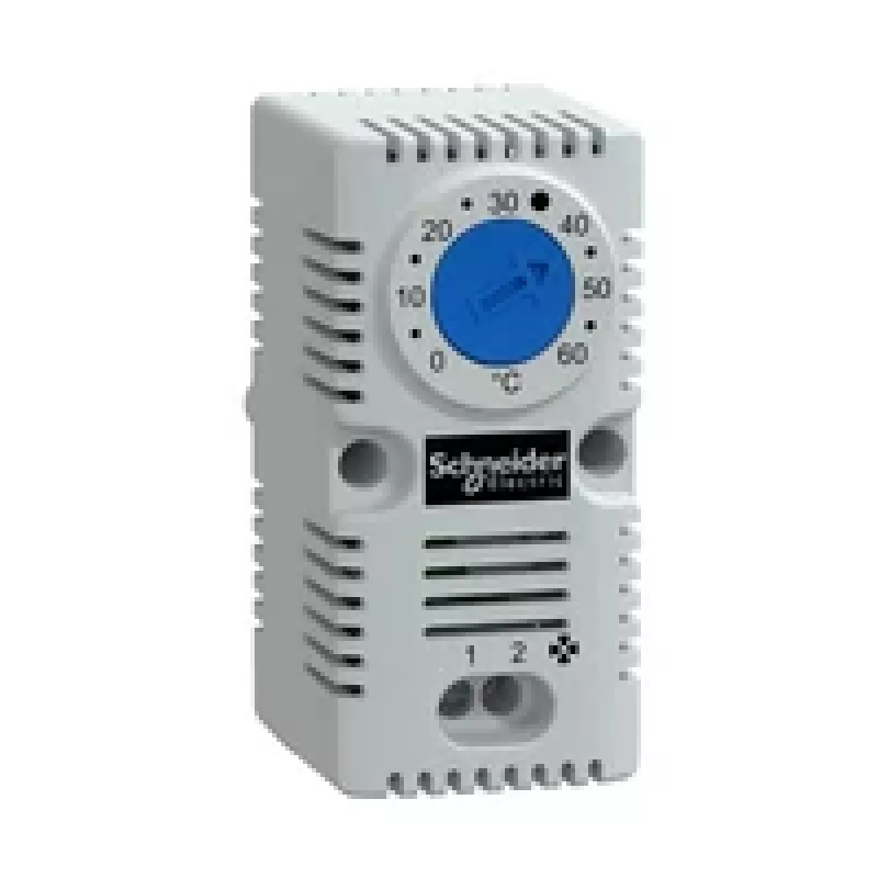 APC NSYCCOTHO thermostaat voor schakelkasten, NC, 0-60°C, DIN-rail, grijs
