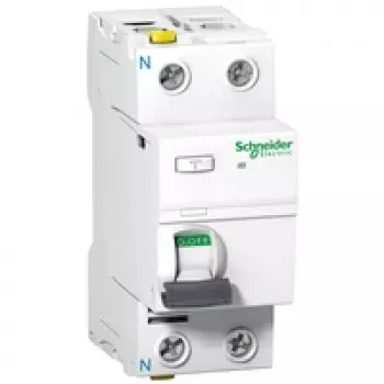Schneider Electric A9Z21240 Acti9 iID aardlekschakelaar (RCCB) 2P 40A 30mA Type A 220-240V AC IP20 wit