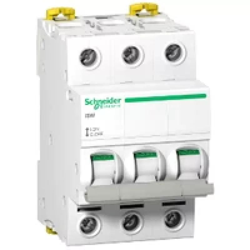 Schneider Electric Acti9 iSW A9S65363 3-polige lastscheider 63A 400V AC wit