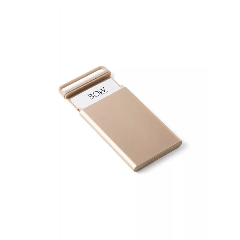 Lexon Nomaday Card visitekaarthouder soft gold LD144D