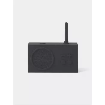 Lexon Tykho 3 radio Bluetooth-speaker zwart LA119N1